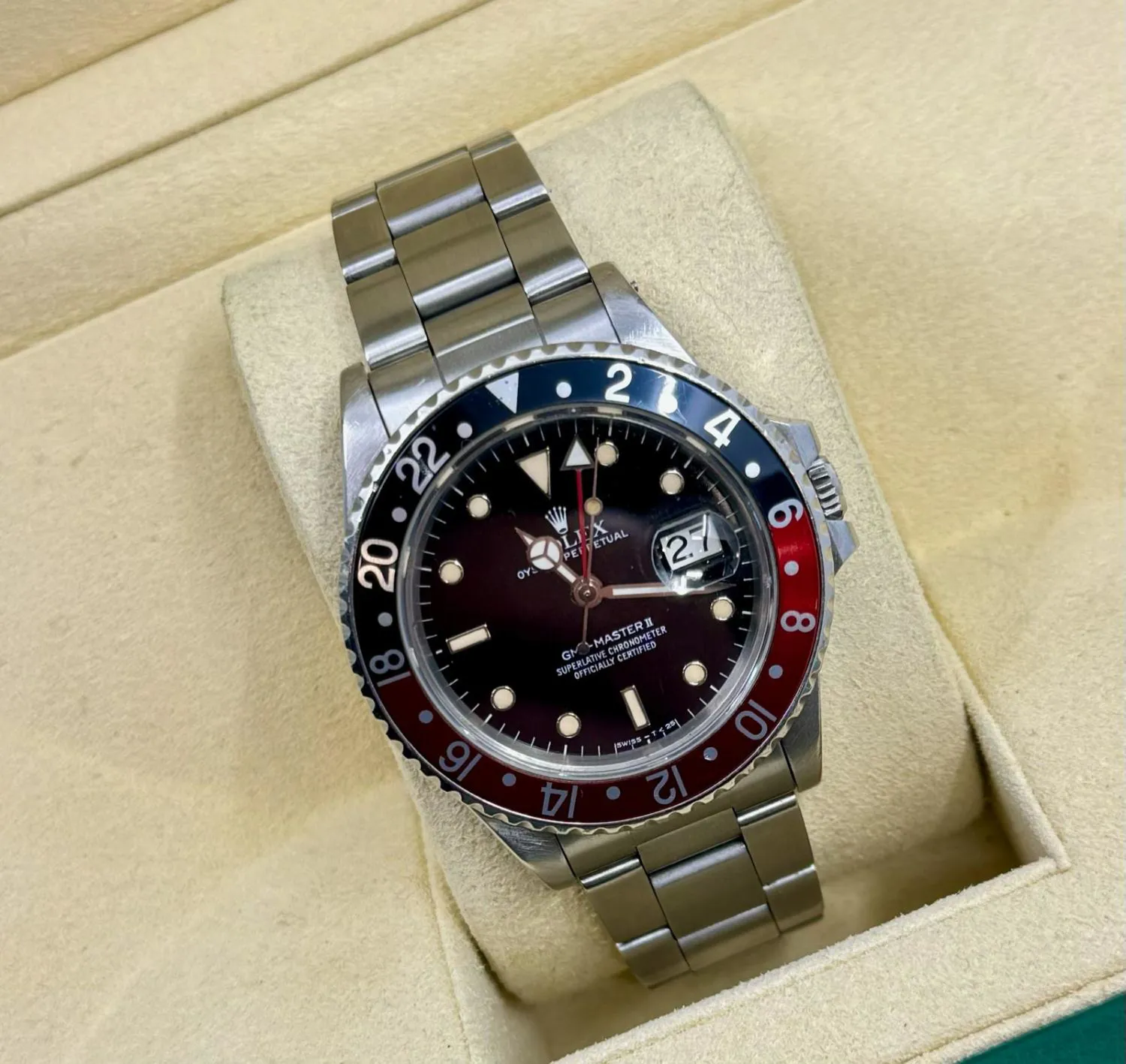 Rolex GMT-Master II 16760 40mm Stainless steel Black 2