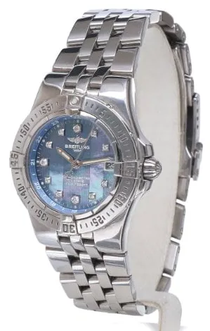 Breitling Galactic A71340 30mm Stainless steel Mother-of-pearl