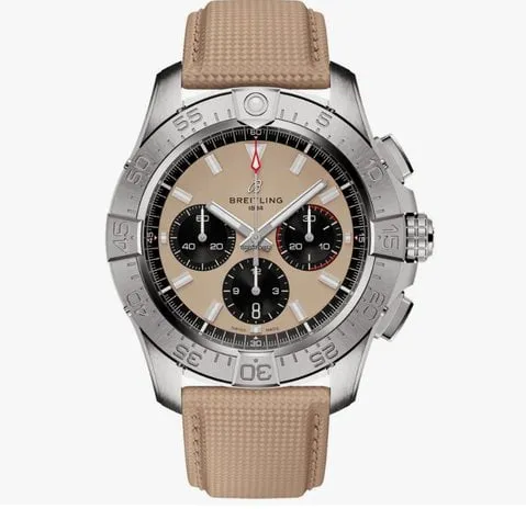 Breitling Avenger AB0147101A1X1 44mm Stainless steel Beige