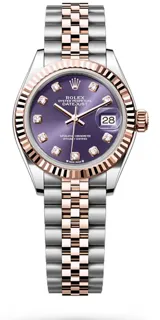 Rolex Lady-Datejust 279171-0015 Rose gold and Stainless steel Purple