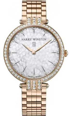 Harry Winston Premier PRNQHM39RR002 39mm Rose gold Mother-of-pearl