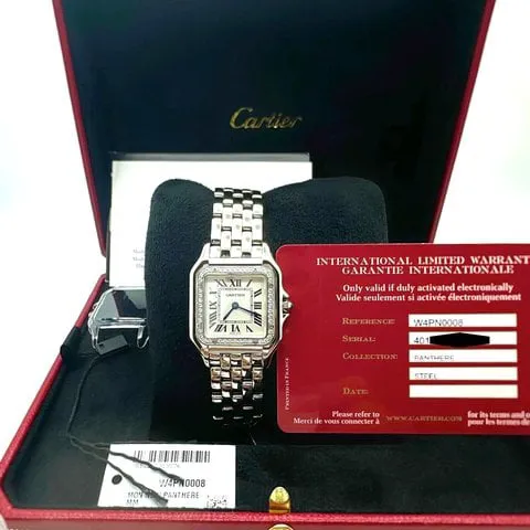 Cartier Panthère W4PN0008 27mm Stainless steel Silver