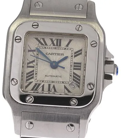 Cartier Santos W20054d6 24mm Steel Silver