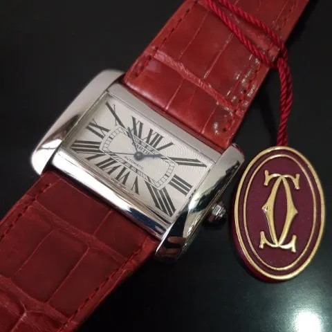 Cartier Tank 2612 38mm Stainless steel Silver