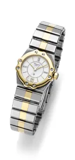 Chopard St. Moritz 8024 B Yellow gold and Stainless steel White