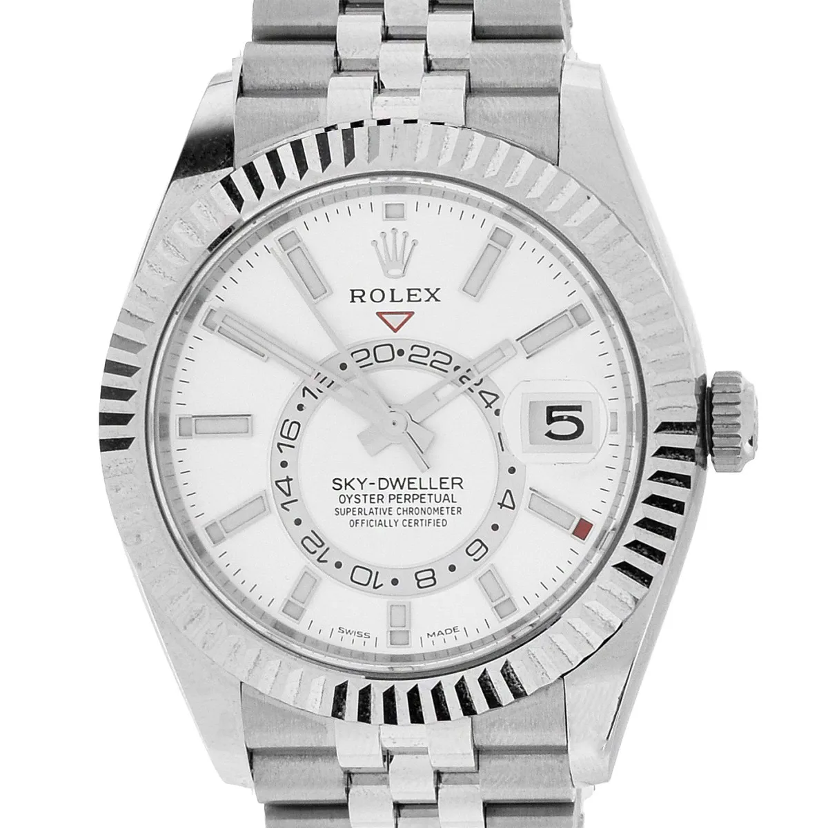 Rolex Sky-Dweller 326934 42mm Stainless steel White 1