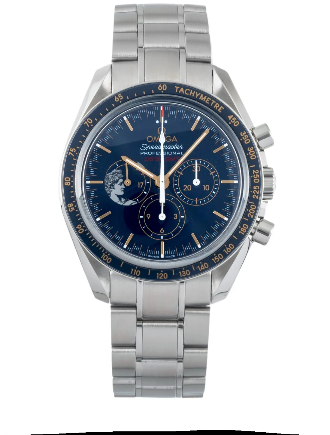 Omega Speedmaster Moonwatch 311.30.42.30.03.001 42mm Stainless steel Blue