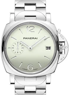 Panerai Luminor Due pam01311 Stainless steel Green