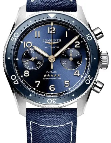 Longines Spirit L38214932 42mm Stainless steel Blue