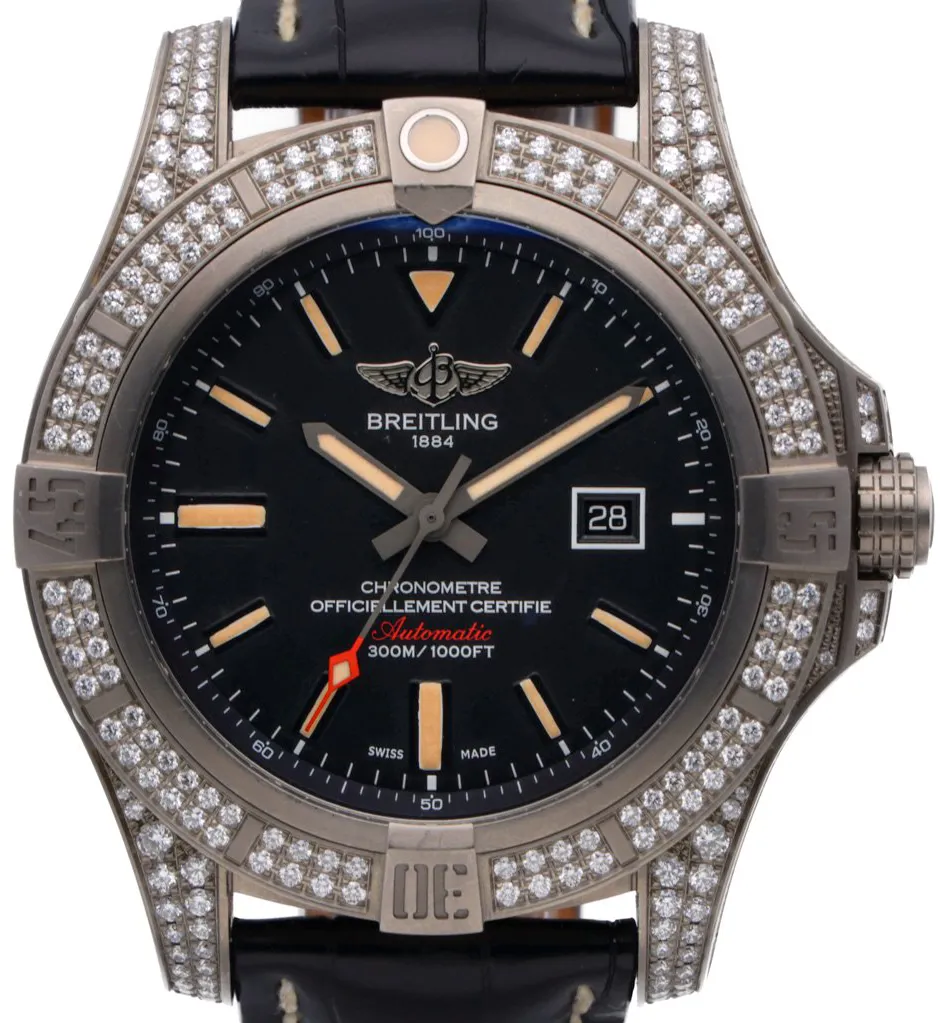 Breitling Avenger E17310 48mm Titanium Black Baton