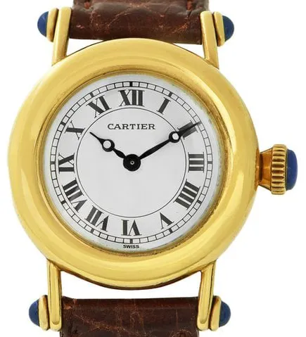 Cartier Diabolo 1460 32mm Yellow gold Silver