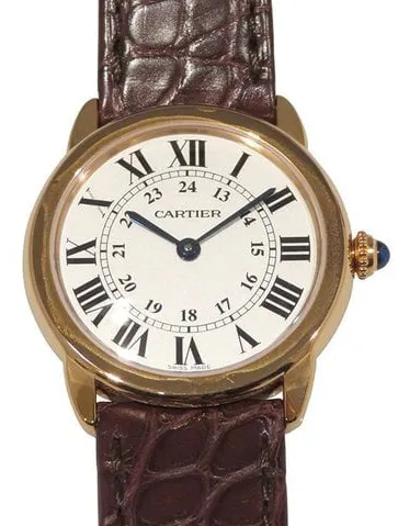 Cartier Ronde de Cartier W6701007 29.5mm Yellow gold and Stainless steel Silver