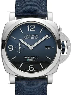 Panerai Luminor PAM 01157 Stainless steel Blue