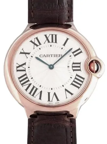 Cartier Ballon Bleu W6920083 40mm Rose gold Silver