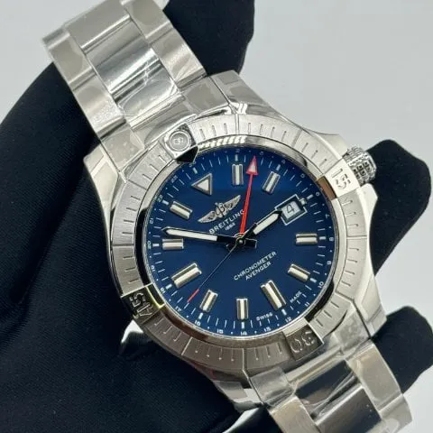 Breitling Avenger A32395101C1A1 45mm Stainless steel Blue