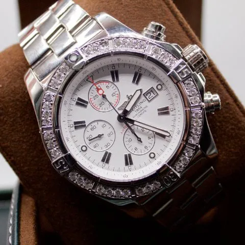 Breitling Avenger A13370 48mm Stainless steel White