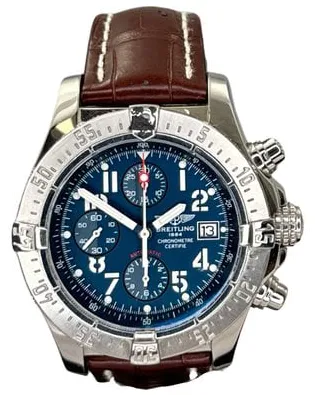 Breitling Avenger A13380 43mm Stainless steel Blue