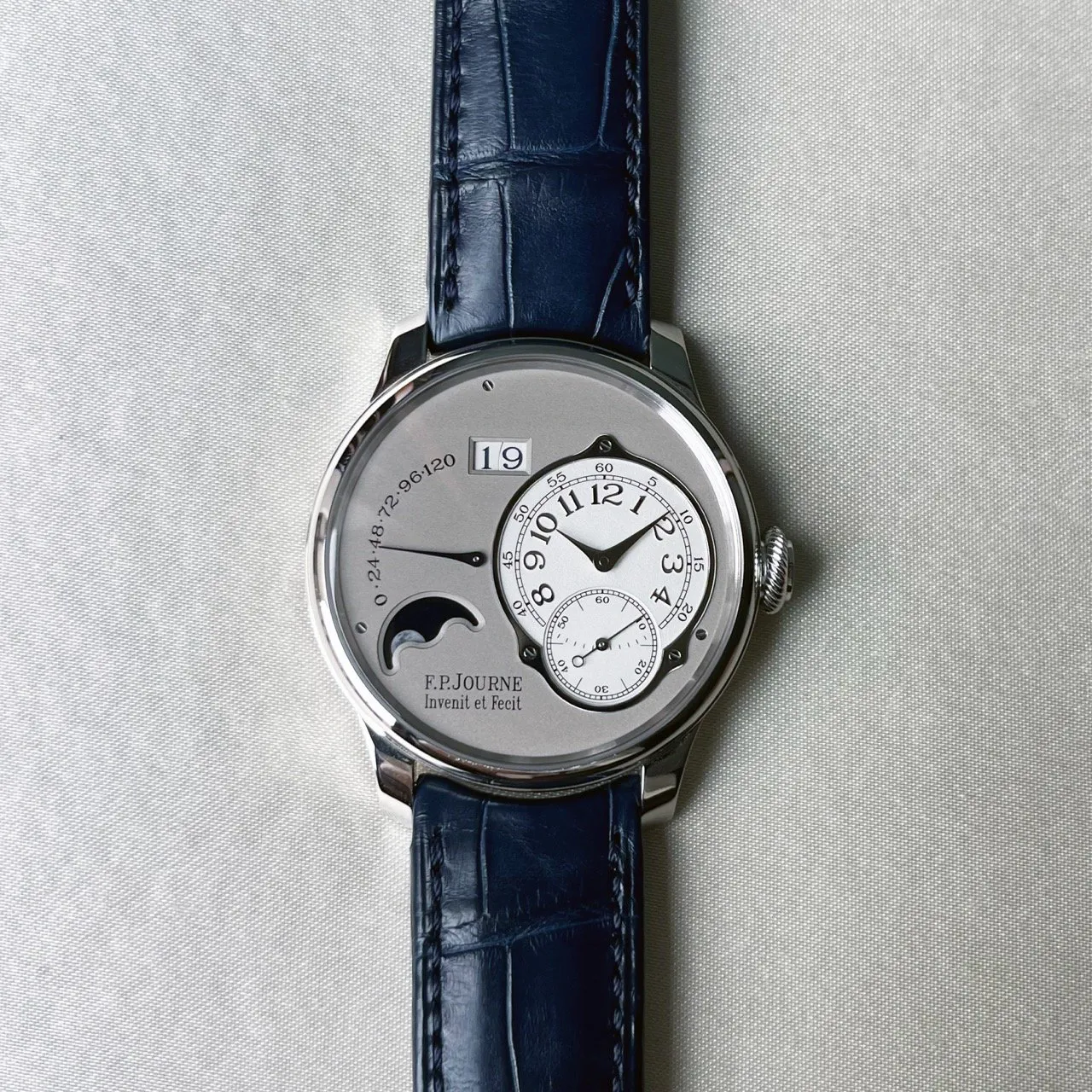 F.P. Journe OCTA LUNE Octa Lune 40mm Platinum Silver