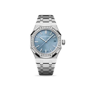 Audemars Piguet Royal Oak 15551ST.ZZ.1356ST.04 Stainless steel Blue