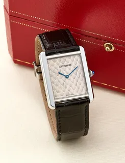 Cartier Tank Solo 3169 Stainless steel Silver