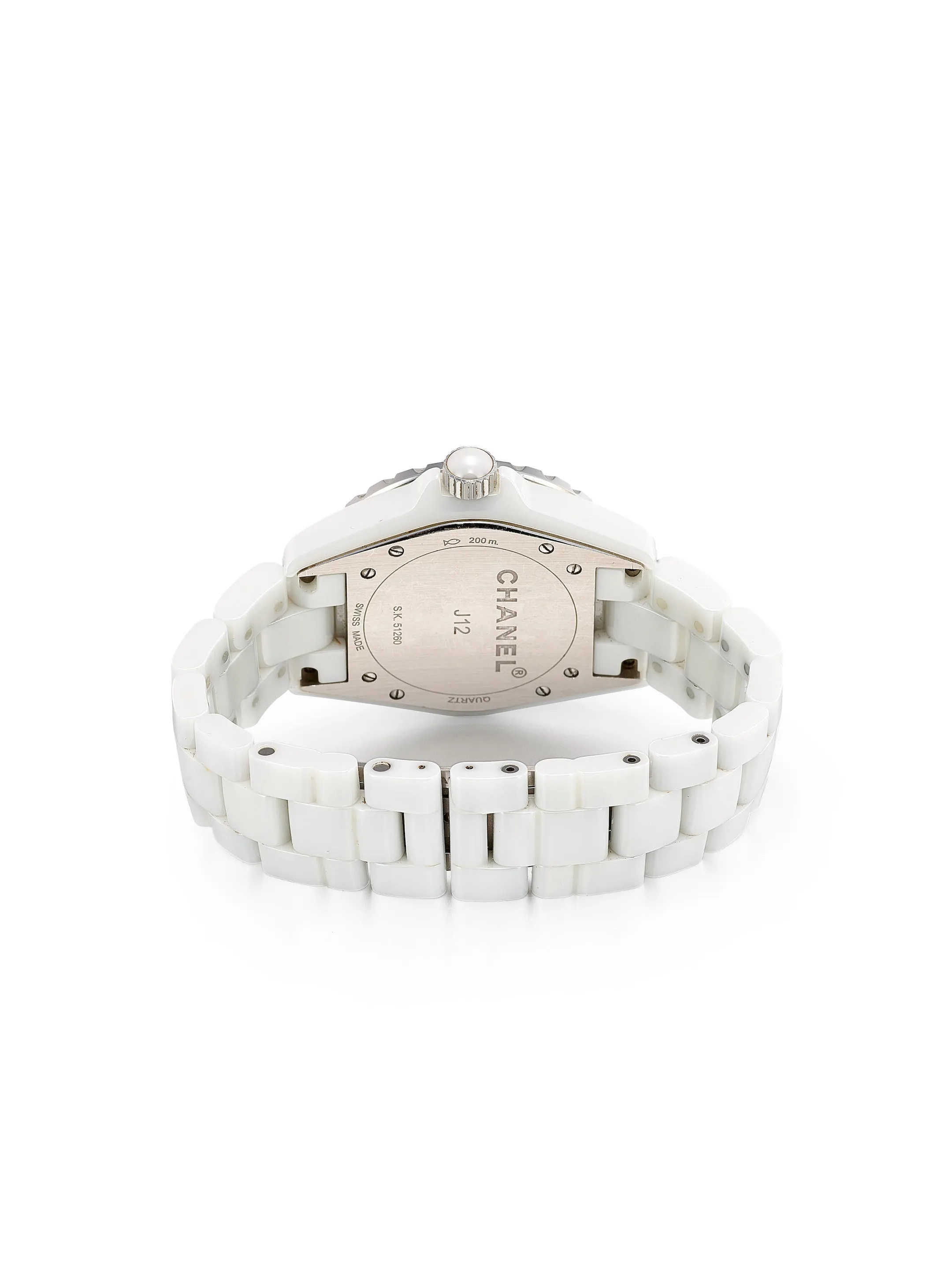 Chanel J12 39mm Ceramic and Stainless steel White 3