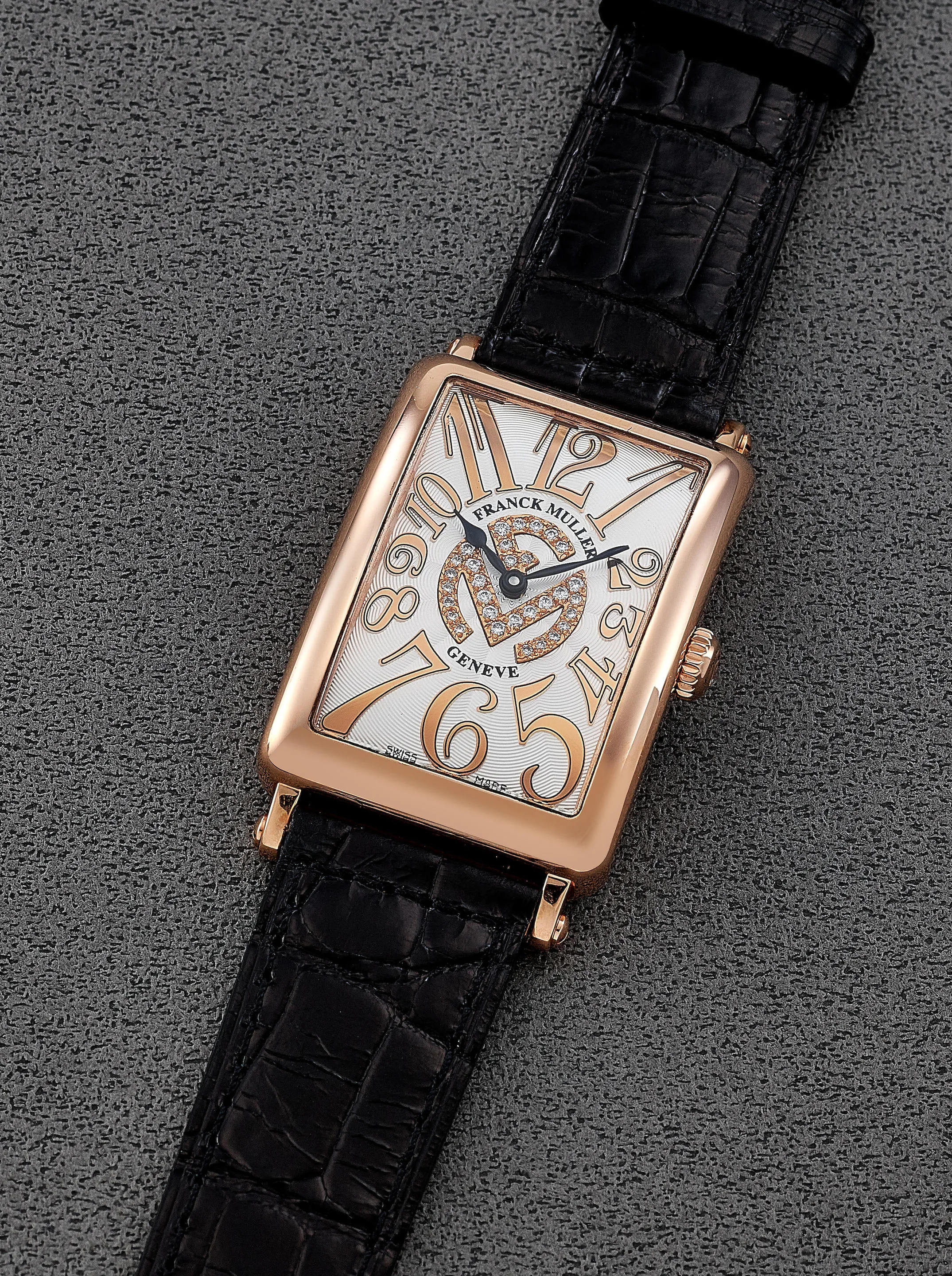 Franck Muller Long Island 952QZ CD 1R 26mm Rose gold Silver 1