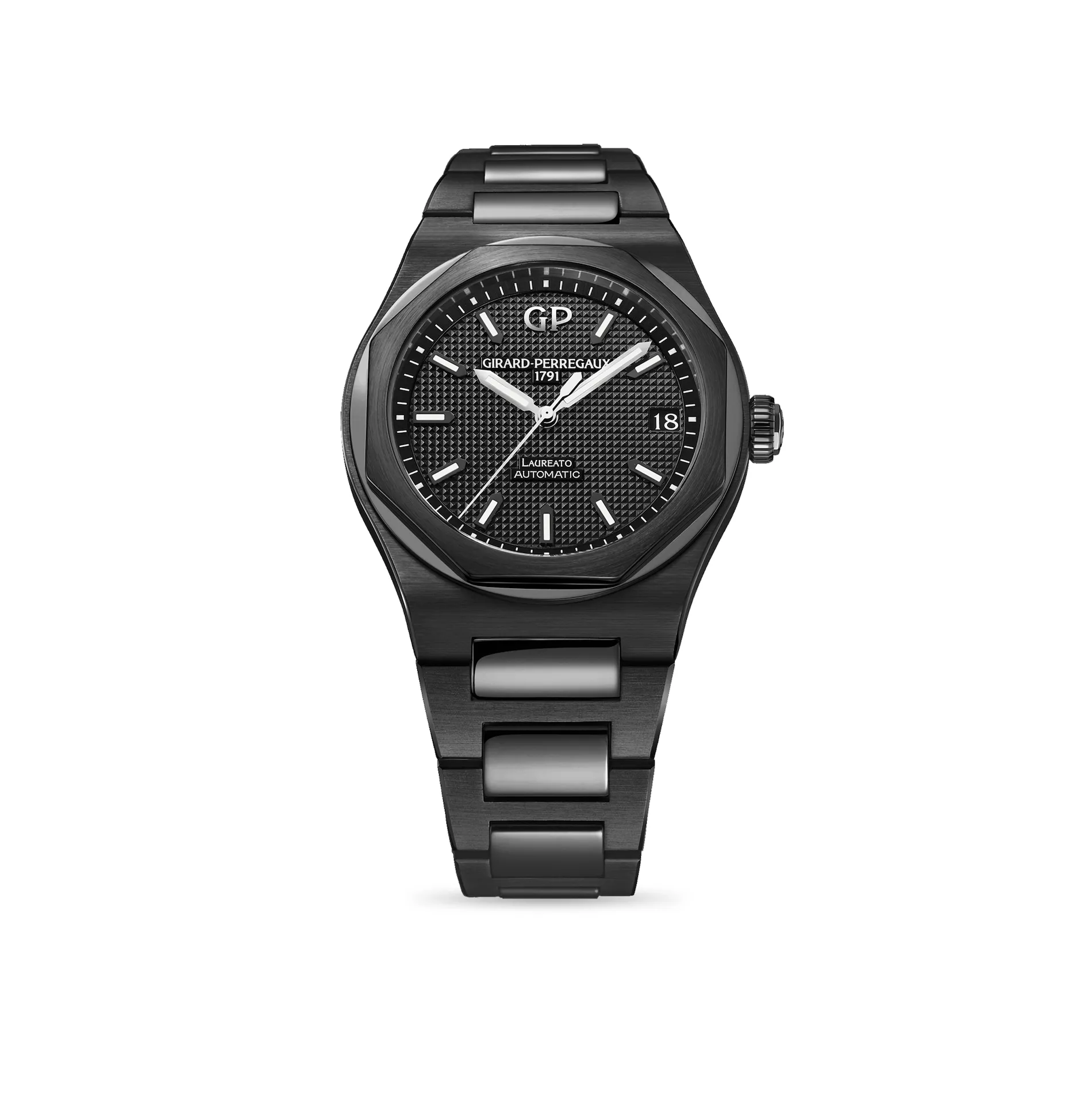 Girard-Perregaux Laureato 81010-32-631-32A 42mm Ceramic Black