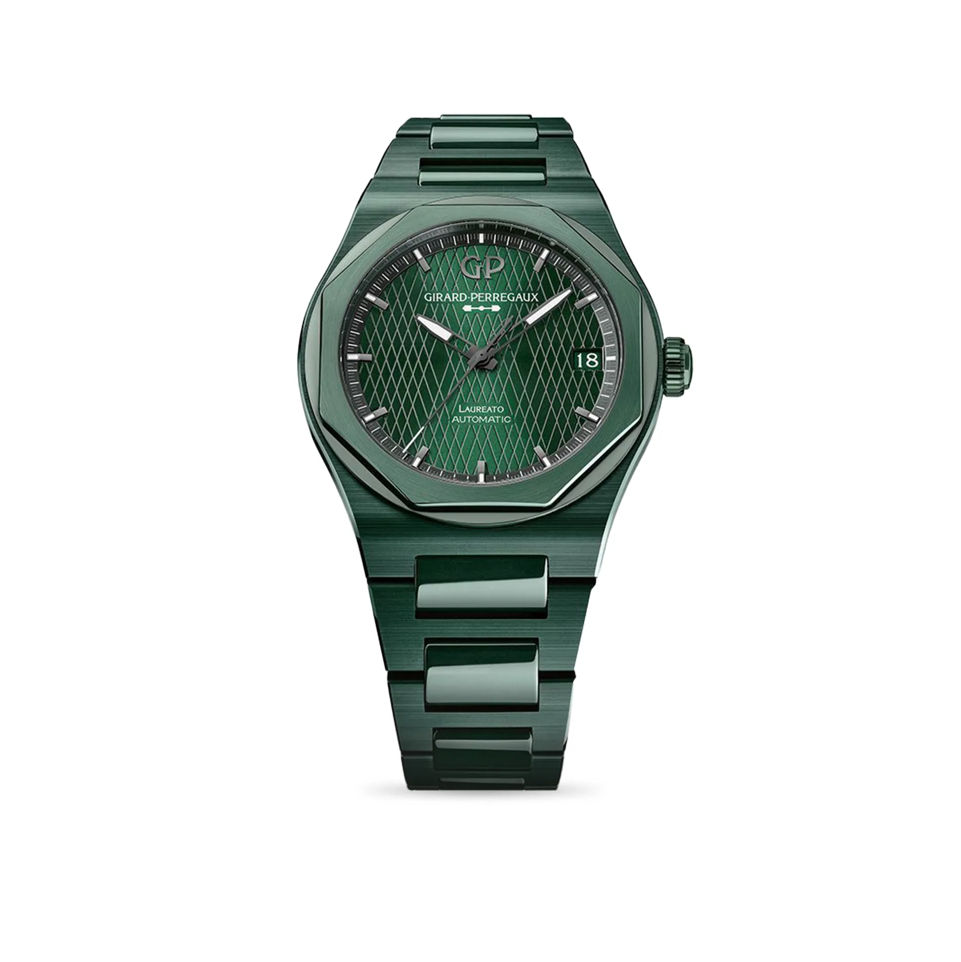 Girard-Perregaux Laureato 81010-32-3081-1CX 42mm Ceramic Green