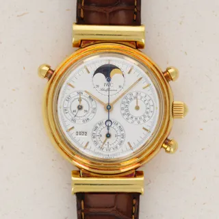 IWC Da Vinci Perpetual Calendar IW3751 Yellow gold White