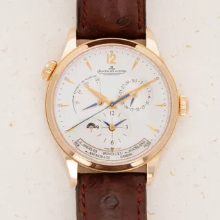 Jaeger-LeCoultre Master Geographic Q1422421 Rose gold Silver