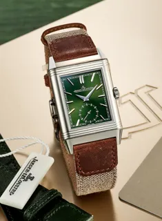 Jaeger-LeCoultre Reverso Tribute Q3978430 Stainless steel Green