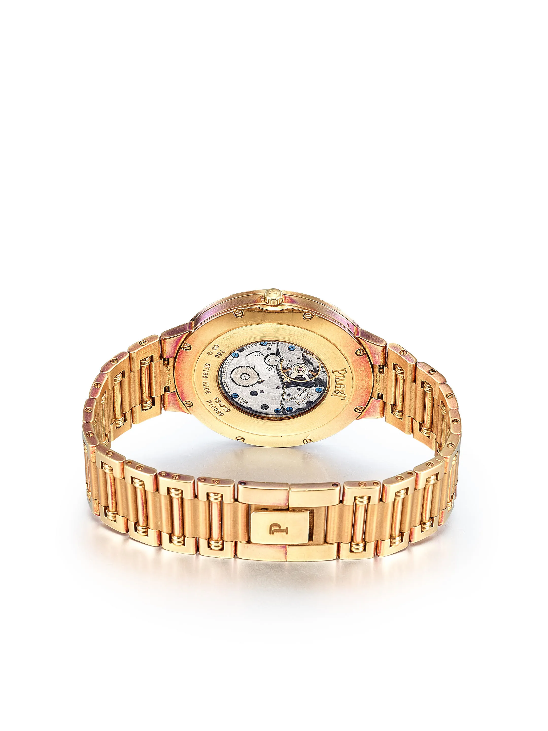 Piaget Dancer P10399 38mm Yellow gold Silver 1