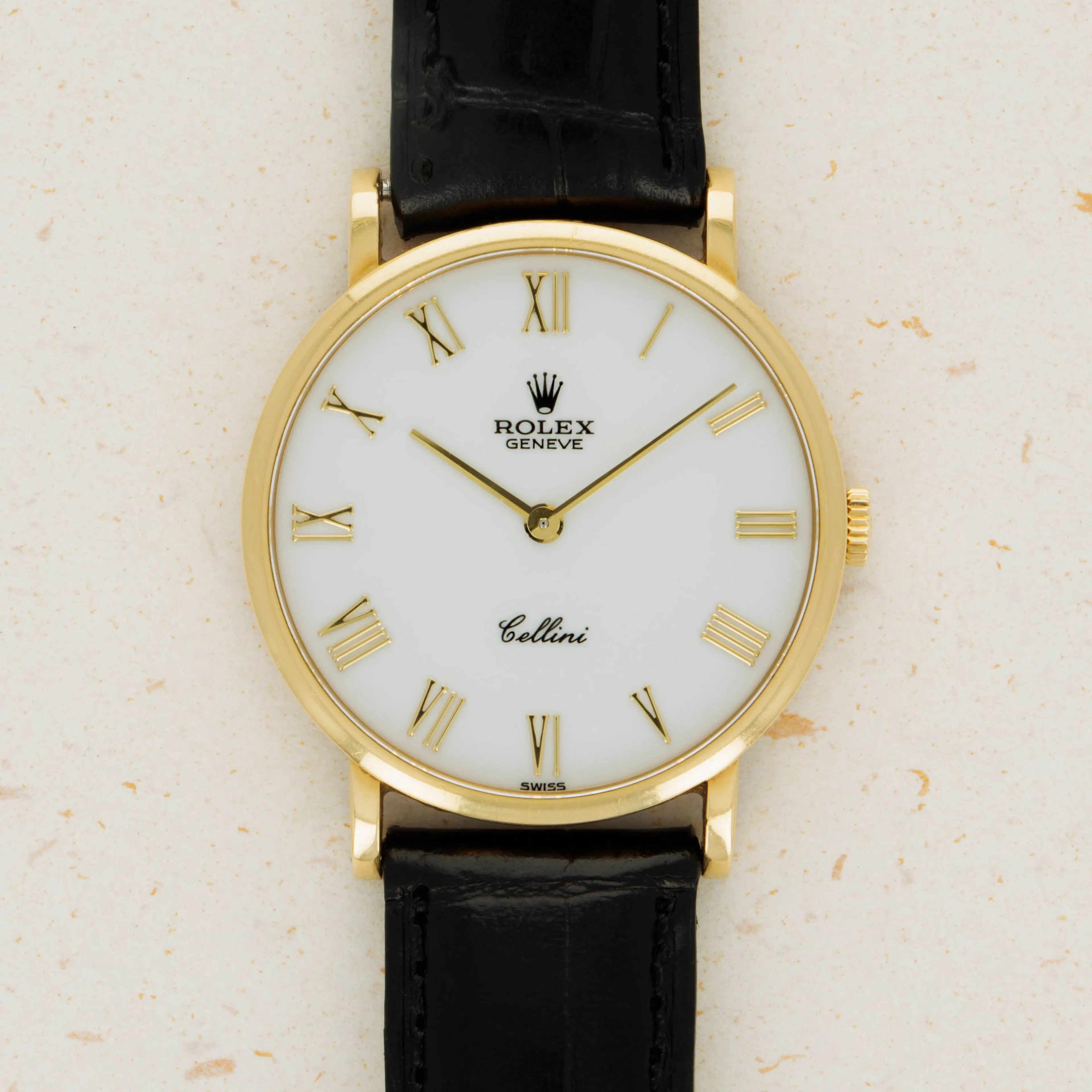 Rolex Cellini 5112 32mm Yellow gold White