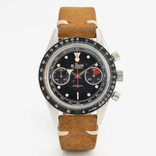 Le Jour Chronograph Stainless steel Black