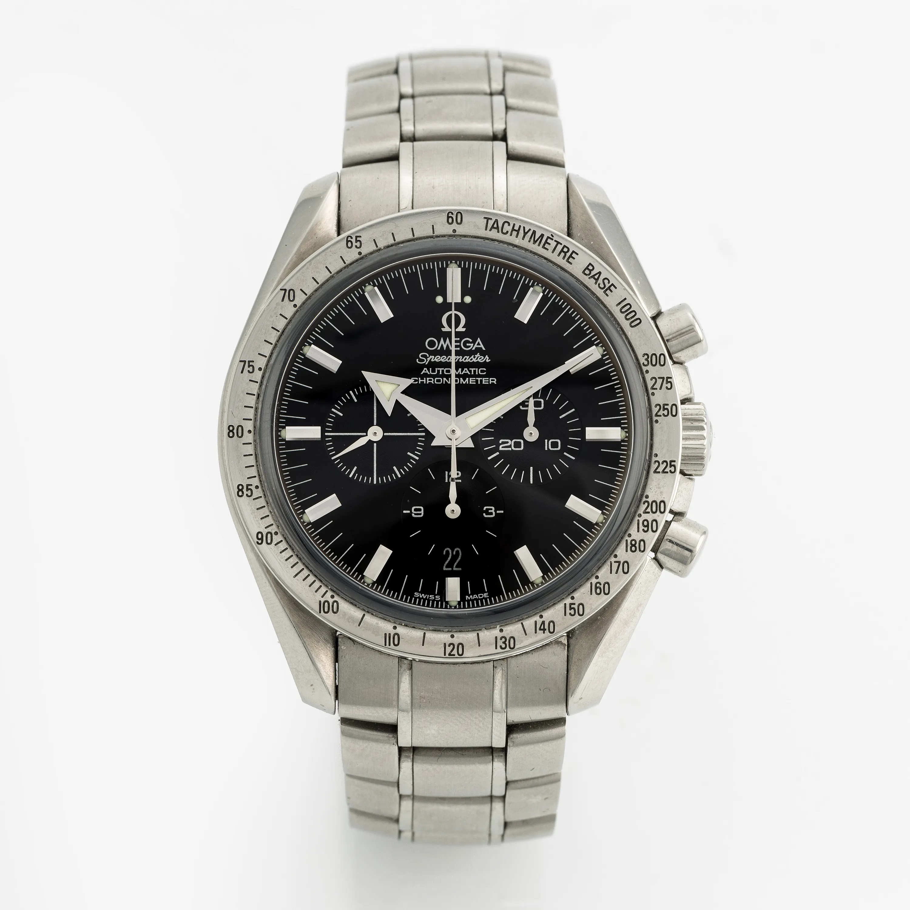 Omega Speedmaster Broad Arrow 3551.50.00 42mm Stainless steel Black