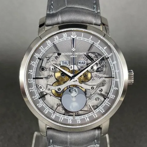 Vacheron Constantin Traditionnelle 4020T/000G-B655 41mm White gold Skeleton