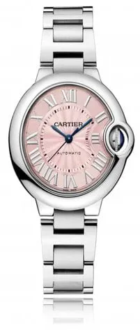 Cartier Ballon Bleu 33mm Stainless steel Rose