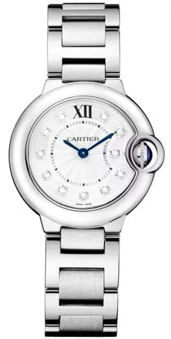 Cartier Ballon Bleu W4BB0029 28mm Stainless steel Silver