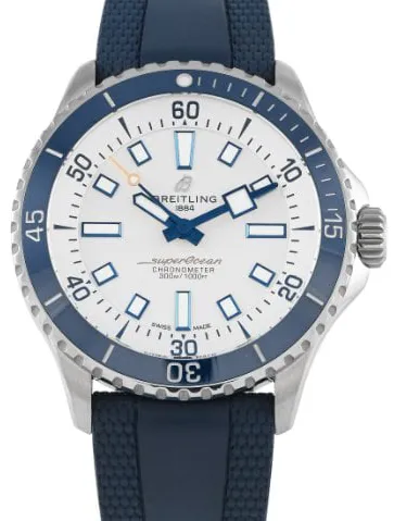 Breitling Superocean A17375 42mm Stainless steel White