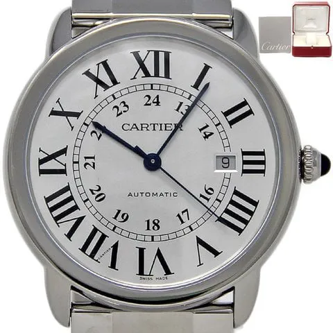 Cartier Ronde de Cartier 3802 42mm Stainless steel Silver