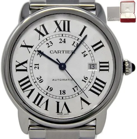 Cartier Ronde Solo de Cartier W6701011 42mm Stainless steel Silver