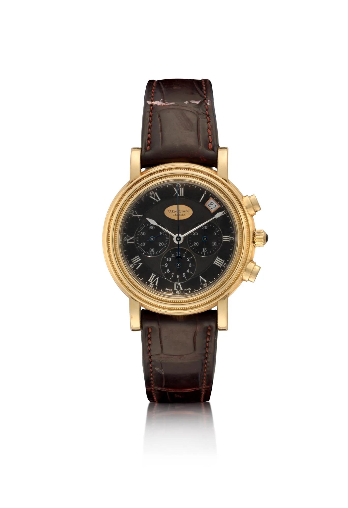 Parmigiani Fleurier Toric 39mm Yellow gold Gray