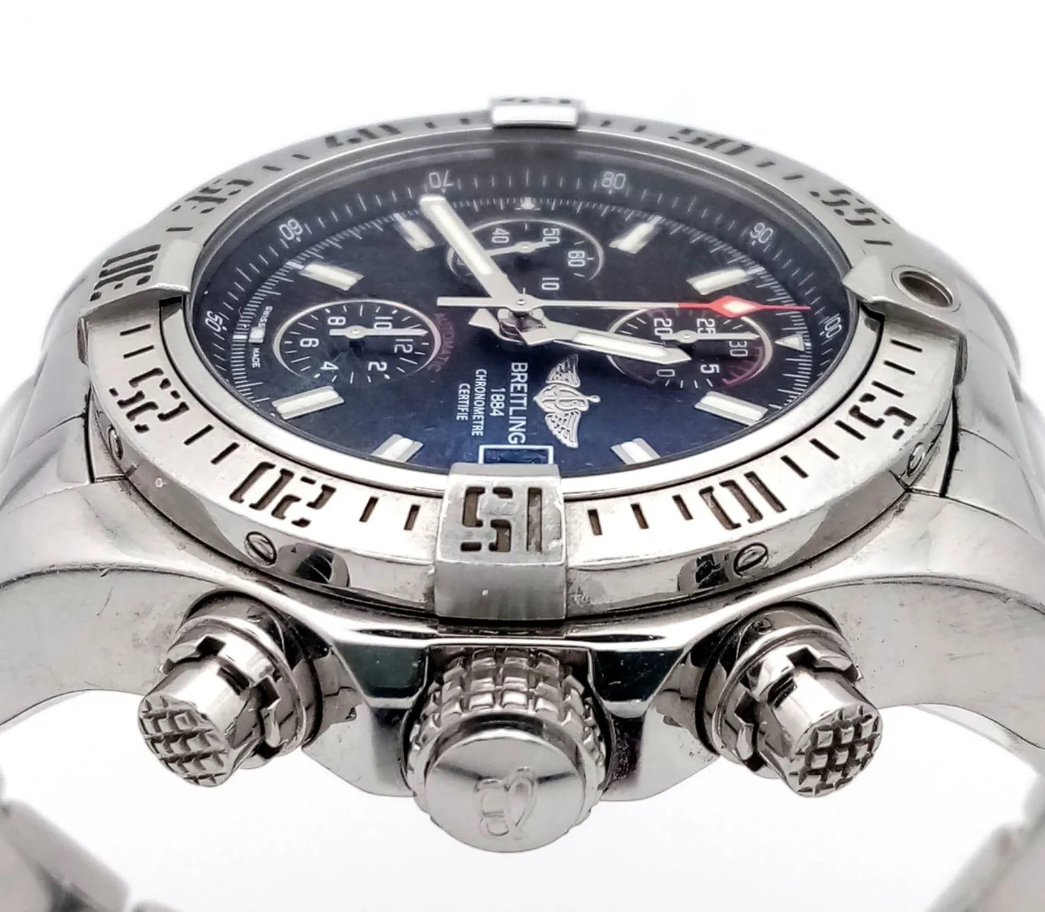 Breitling Avenger II 43mm Stainless steel Black 3