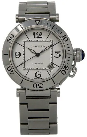 Cartier Pasha W31080M7 40mm Steel White