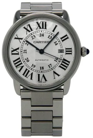 Cartier Ronde Solo de Cartier W6701011 42mm Stainless steel Silver