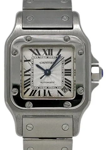 Cartier Santos 2423 24mm Stainless steel Silver