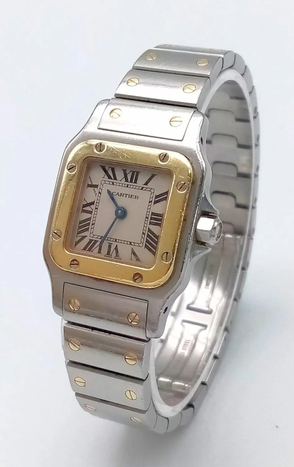 Cartier Santos 25mm Metal White