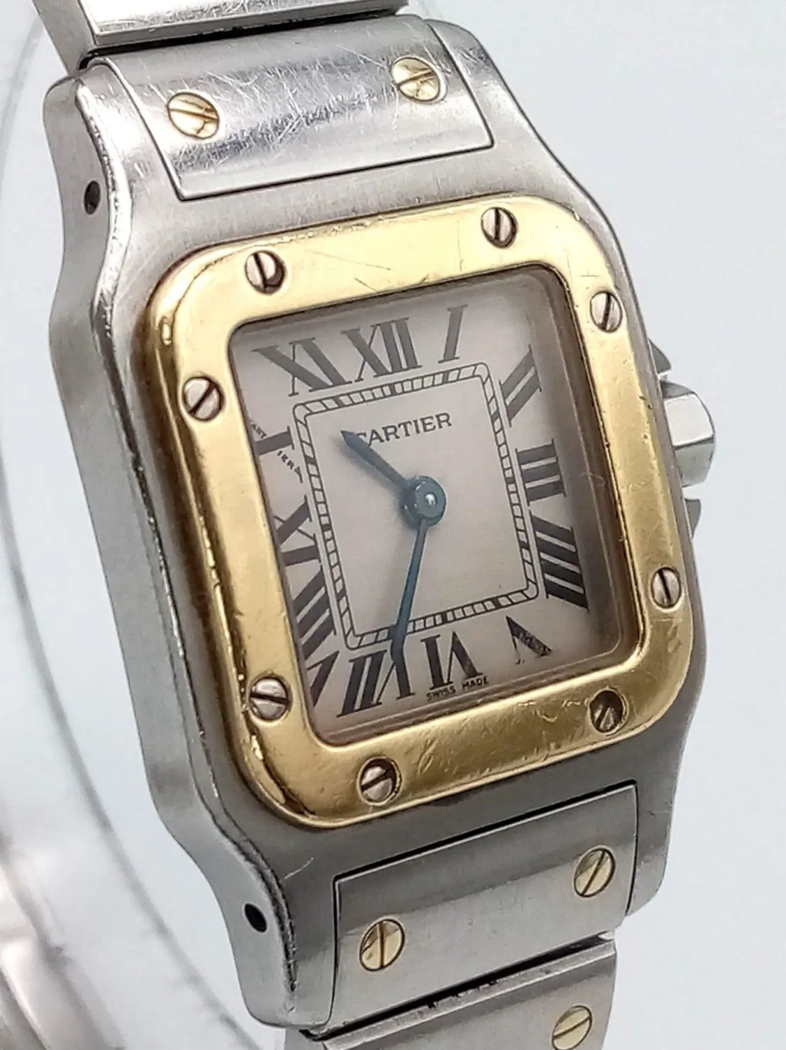 Cartier Santos 25mm Metal White 2