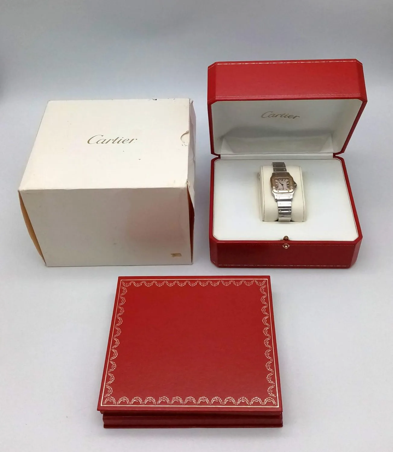 Cartier Santos 25mm Metal White 6