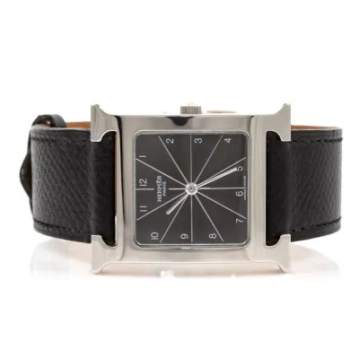 Hermès H HH1.510 26mm Stainless steel Black 2